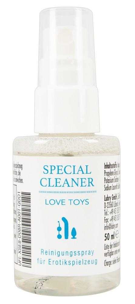 Special Cleaner dezinfekční přípravek na erotické pomůcky 50 ml LoveToys