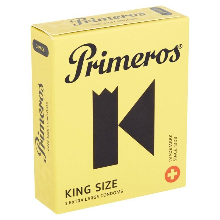 Primeros King Size kondomy 3 ks Primeros