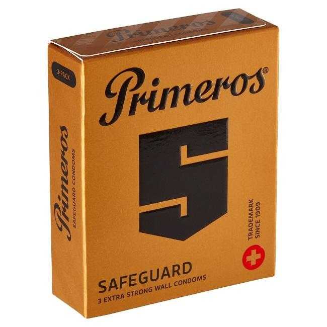 Primeros Safeguard kondomy 3 ks Primeros