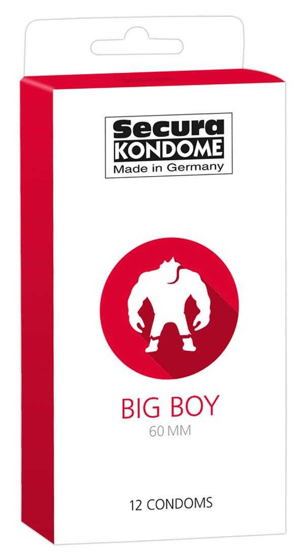 Secura kondomy Big Boy 60 mm 12 ks Secura