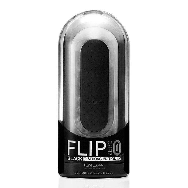 Tenga Flip Zero Black Strong Edition masturbátor Tenga