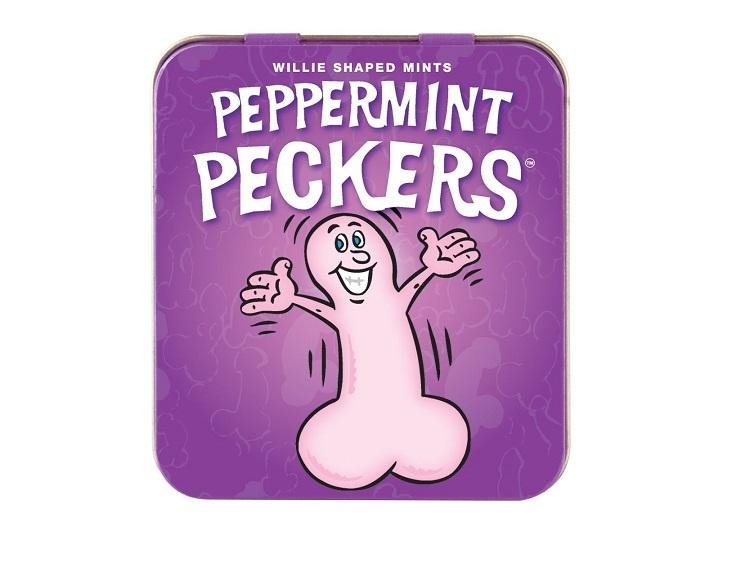 S&F Peppermint Pecker Bonbony ve tvaru penisu 40 g Spencer Fleetwood