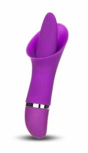 BOOM Tongue vibrátor na klitoris fialový BOOM