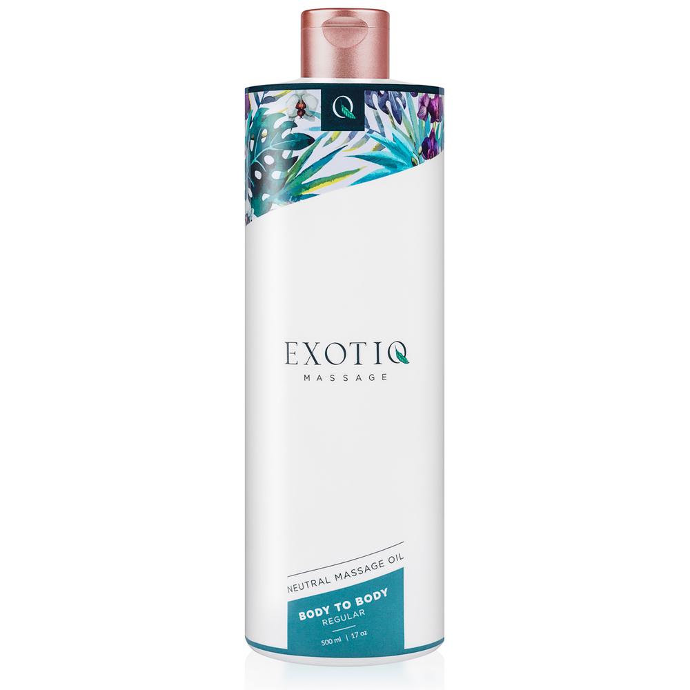 Exotiq Body to Body - masážní olej neutral 500 ml Exotiq