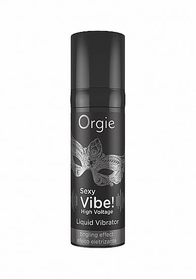 Orgie Sexy Vibe! tekutý vibrátor High Voltage 15 ml Orgie