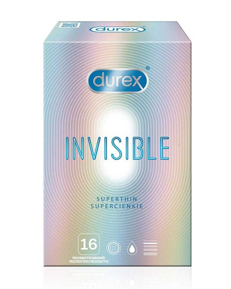 DUREX kondomy Invisible 16 ks Durex