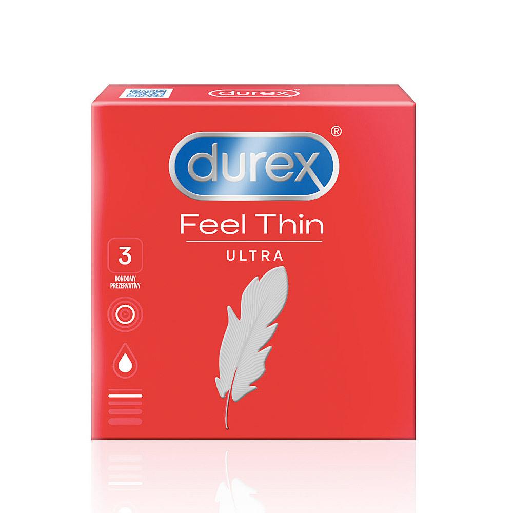 Durex Feel Thin Ultra kondomy 3 ks Durex