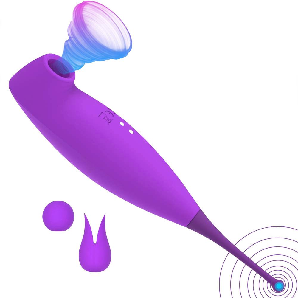BASIC X  Datel  podtlakový stimulátor klitorisu fialový BASIC X