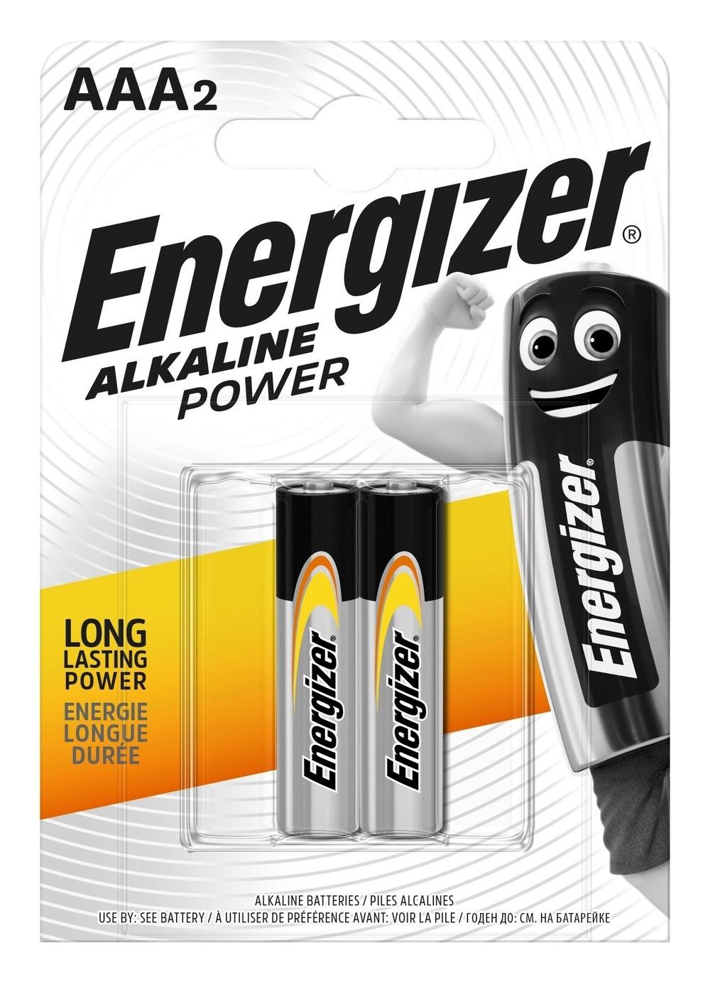 Energizer Alkaline Power baterie Mikrotužka AAA/2ks Energizer
