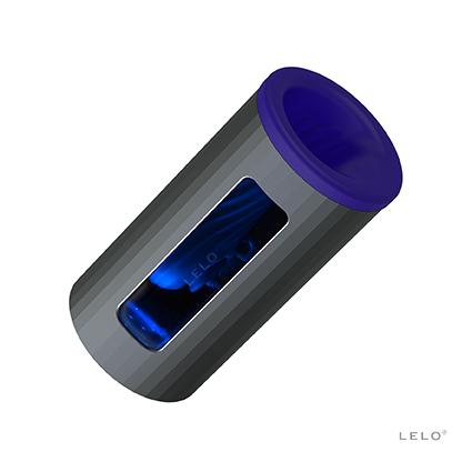 LELO F1S V2 Gunmetal Blue masturbátor se sonickými vlnami Lelo