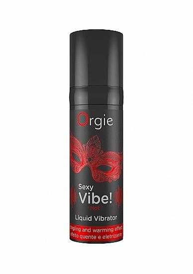 Orgie Sexy Vibe! HOT tekutý vibrátor 15 ml Orgie