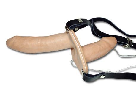 Strap-On Duo Vibrační připínací penis - tělový You2Toys