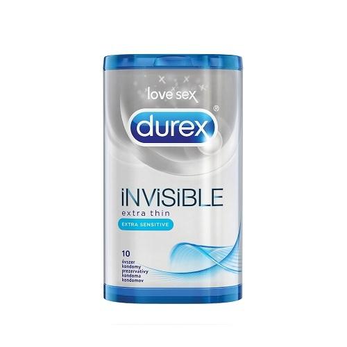 DUREX kondomy Invisible Extra Sensitive 10ks Durex