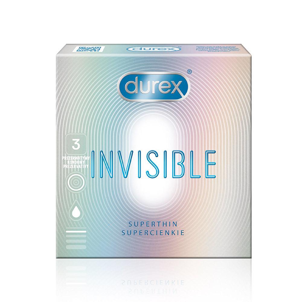 Durex Invisible kondomy 3 ks Durex