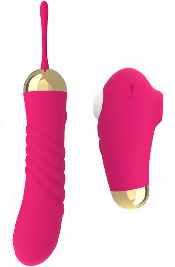 Tlaková pomůcka a pulzátor 2v1 – Pleasurix Duo