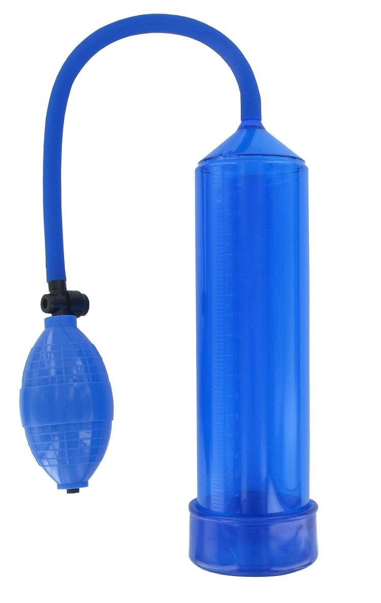 BOOM LuvPump vakuová pumpa Basic modrá + erekční kroužek BOOM