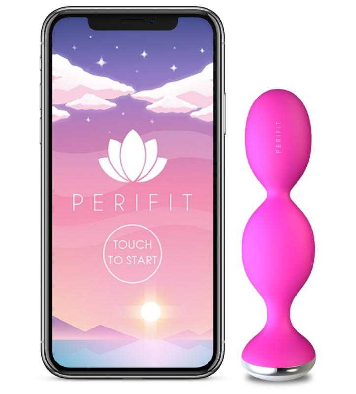 Perifit  App controle pelvic floor trainer Pink Perifit