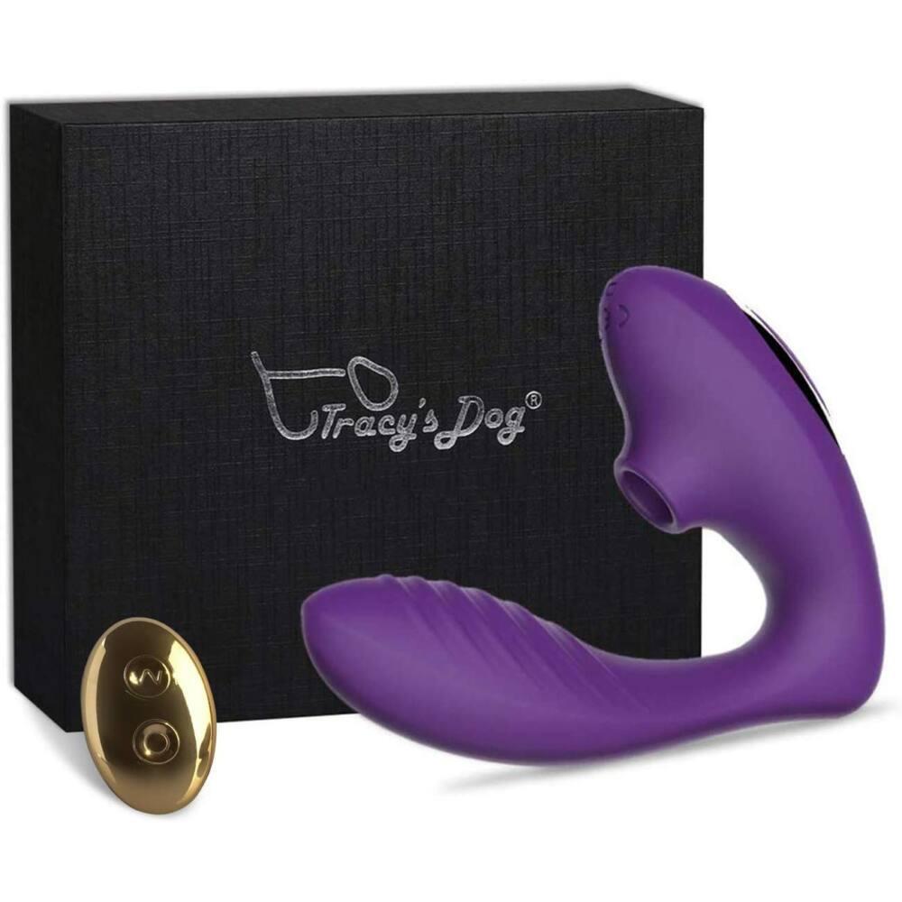 Tracy´s Dog Pro 2 vibrátor na bod G a klitoris s dálkovým ovládáním - fialový Tracy´s Dog