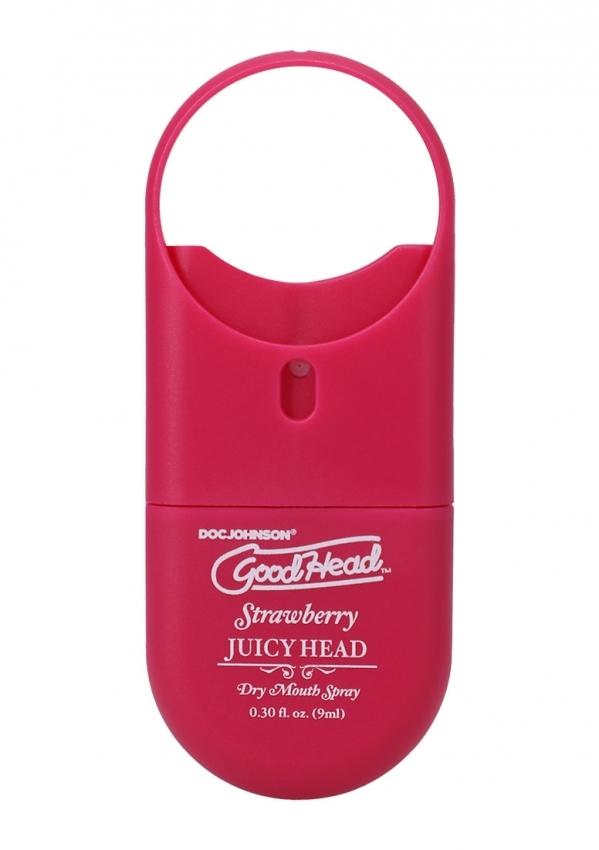 Juicy Head Ústní sprej pro orální sex 9 ml - jahoda Doc Johnson