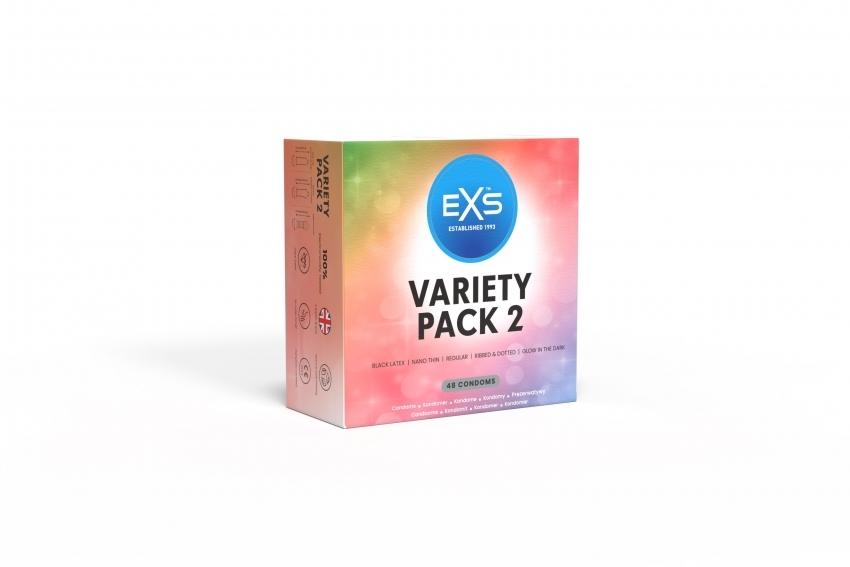 EXS Variety pack 2 Kondomy 48 ks EXS