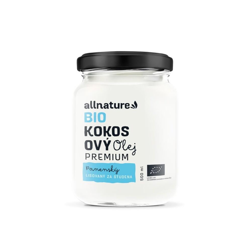 Allnature Premium BIO Kokosový olej 500 ml Allnature