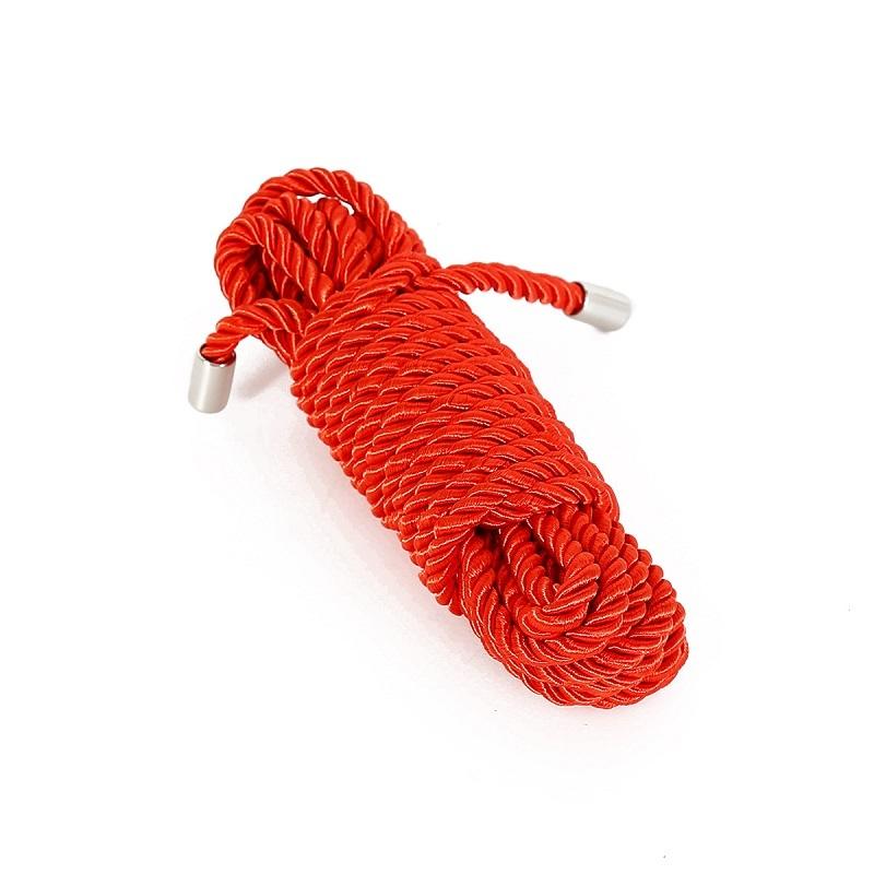 BASIC X bondážní lano z polypropylenu 5 m červené BASIC X