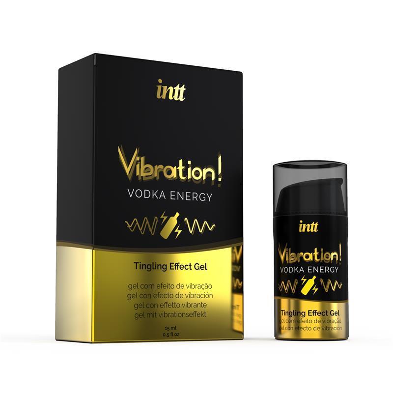 intt Vibration! Tingling effect gel - Vodka energy 15 ml intt