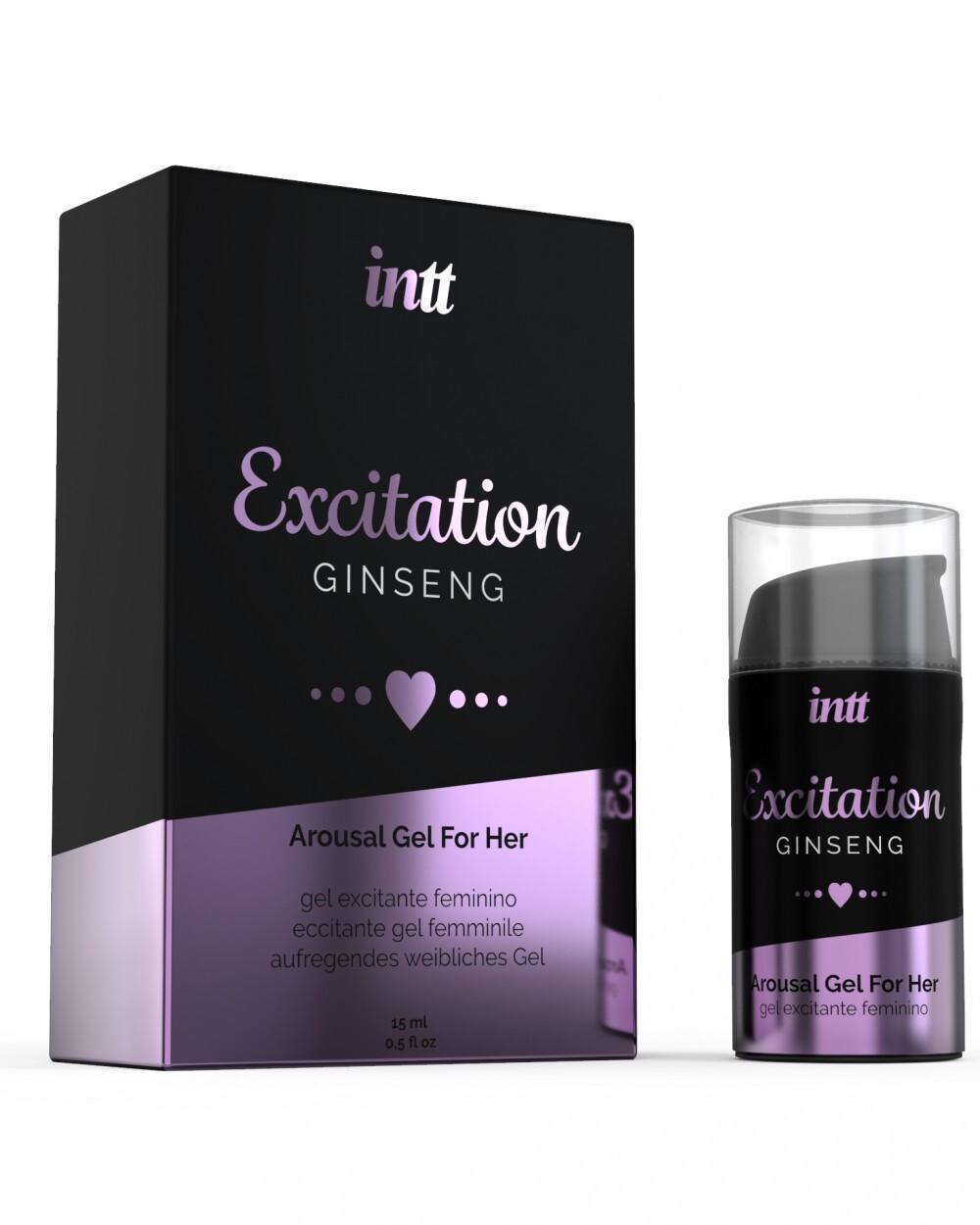 intt Excitation Arousal gel for her - Ginseng 15 ml intt