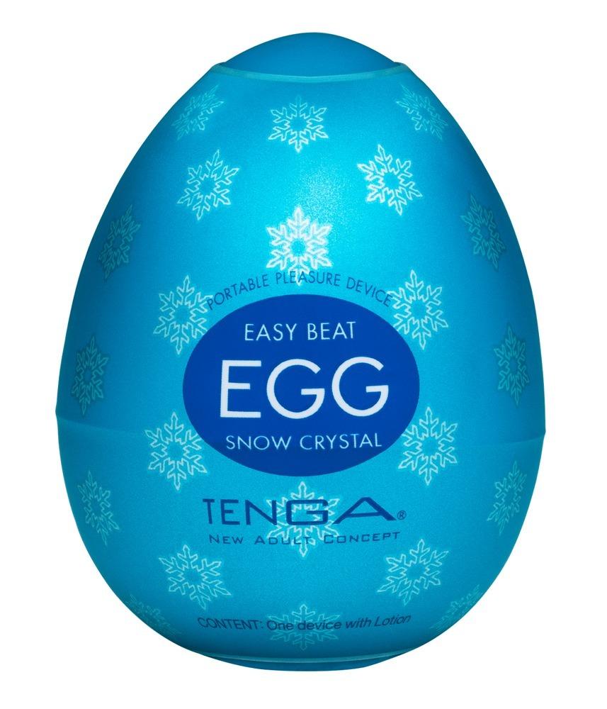 Tenga Egg Snow Crystal masturbátor s chladivým účinkem Tenga