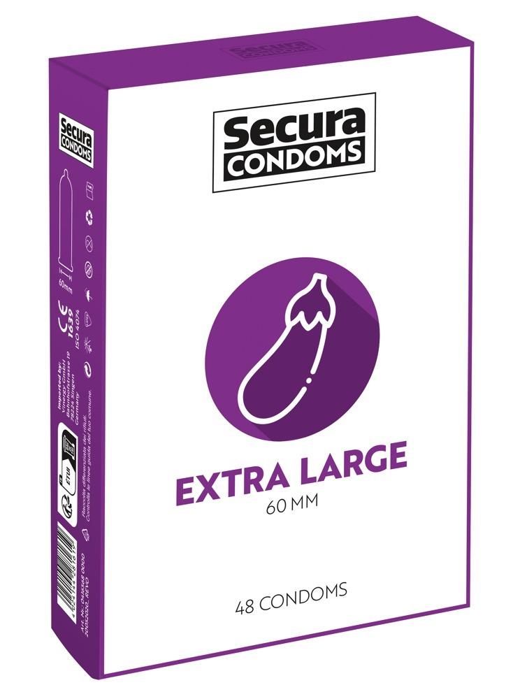 Secura kondomy Extra Large 48 ks Secura