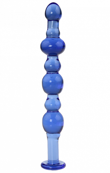 Skleněné dildo Noble Illusion No.1 (16 cm)