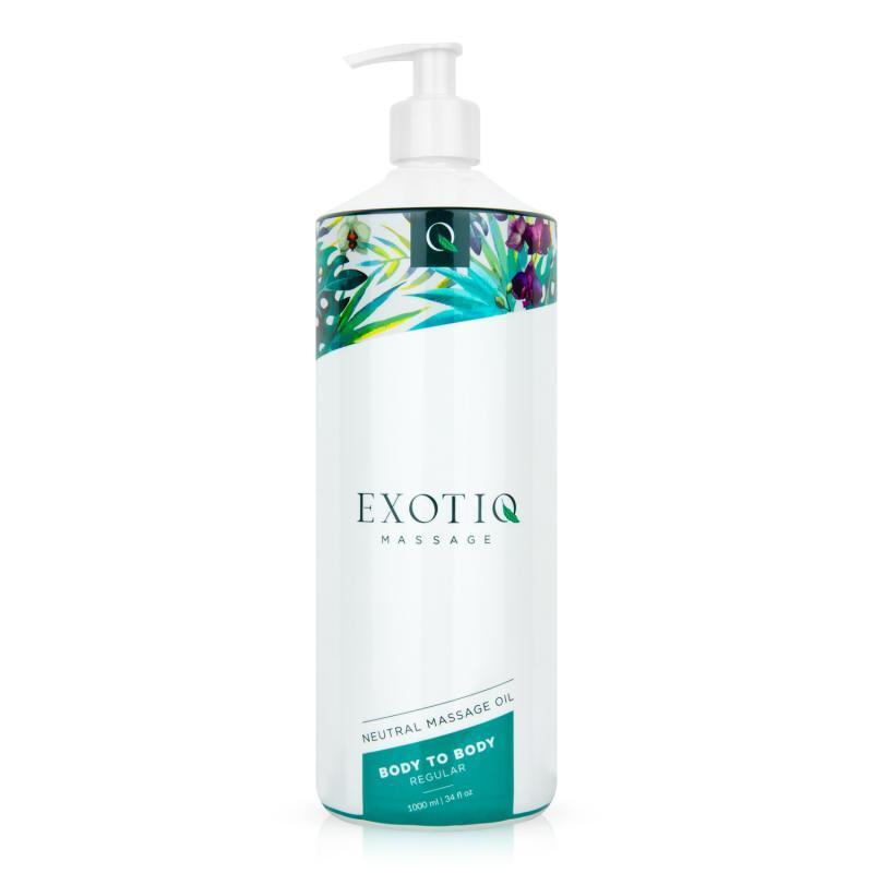 Exotiq Body to Body masážní olej neutral 1 l Exotiq