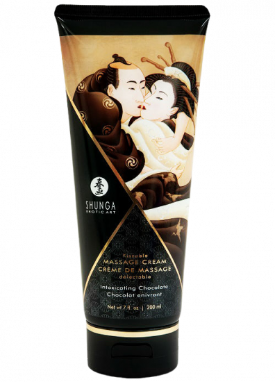 Shunga Masážní krém Intoxicating Chocolate (200 ml)