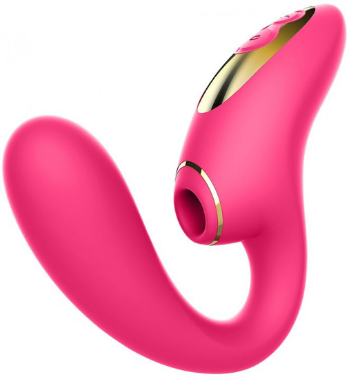 Tlakový vibrátor Dual Delight G-Spot Bliss