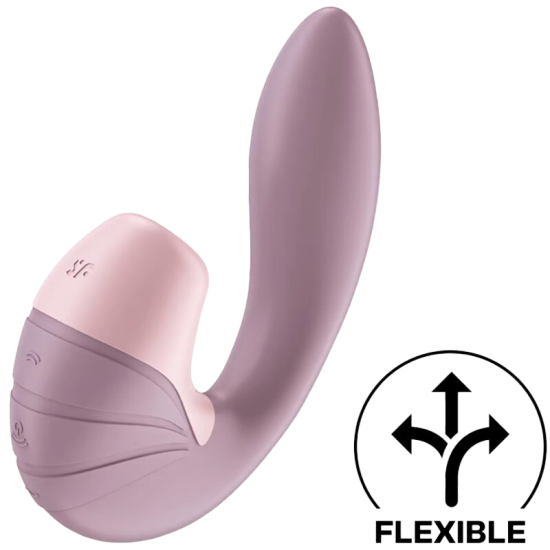 SATISFYER - SUPERNOVA AIR PULSE STIMULATOR & VIBRATION PINK
