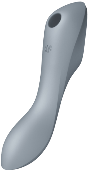 SATISFYER - CURVY TRINITY 3 AIR PULSE VIBRATOR GREY