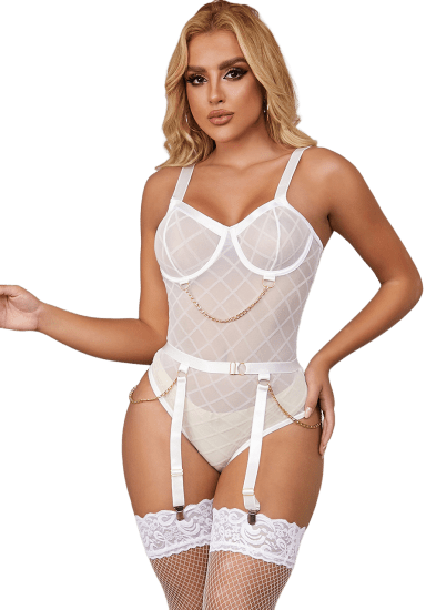 Průsvitné body Mesh Chain