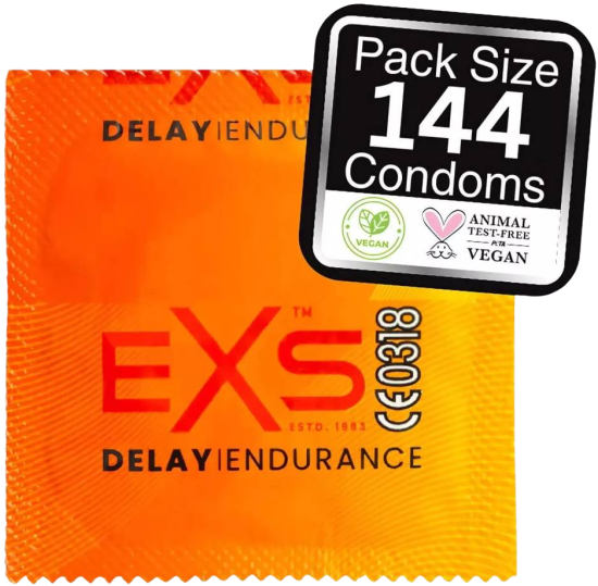 EXS Delay – tlumivé kondomy (144 ks)