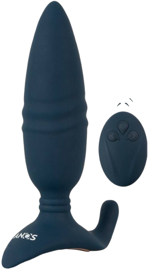RC Thrusting Butt Plug with Vibration