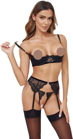 Cottelli LINGERIE Hebe Set 85B/L