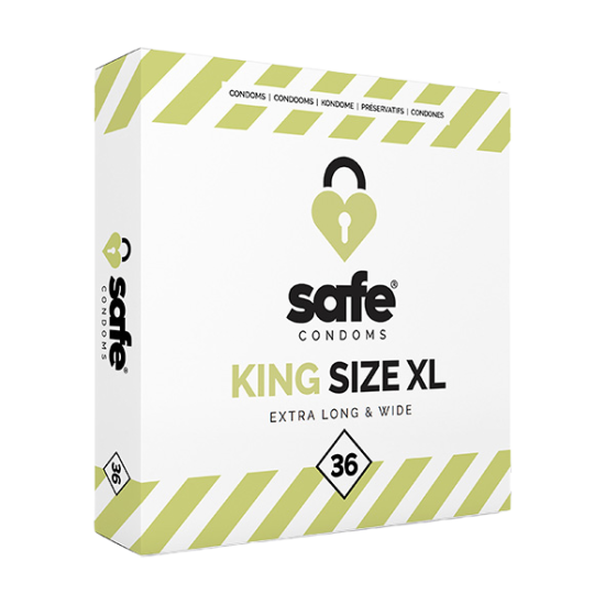 SAFE - Condoms King Size XL 36 pcs