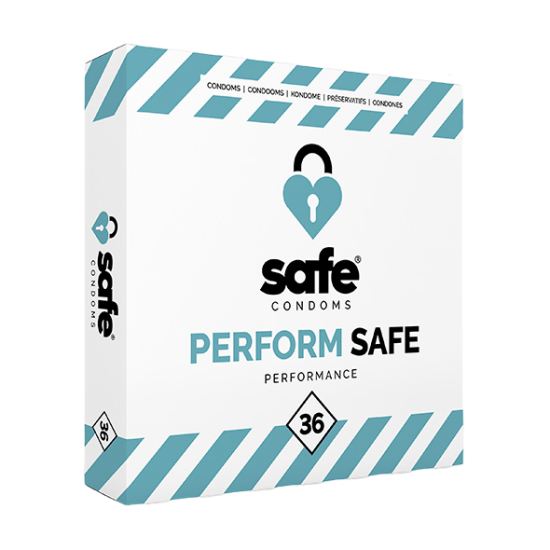 SAFE - Condoms Orgasm Delaying Performance 36 pcs
