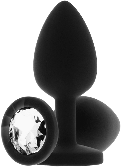 ToyJoy Anal Play Diamond Booty Jewel Small Black