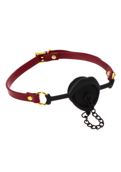 Taboom Bondage in Luxury Kinky Gag with Plug