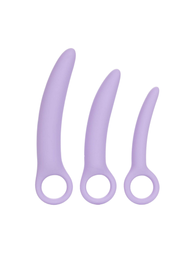 CalExotics Dr. Laura Berman Alena Set of 3 Silicone Dilators