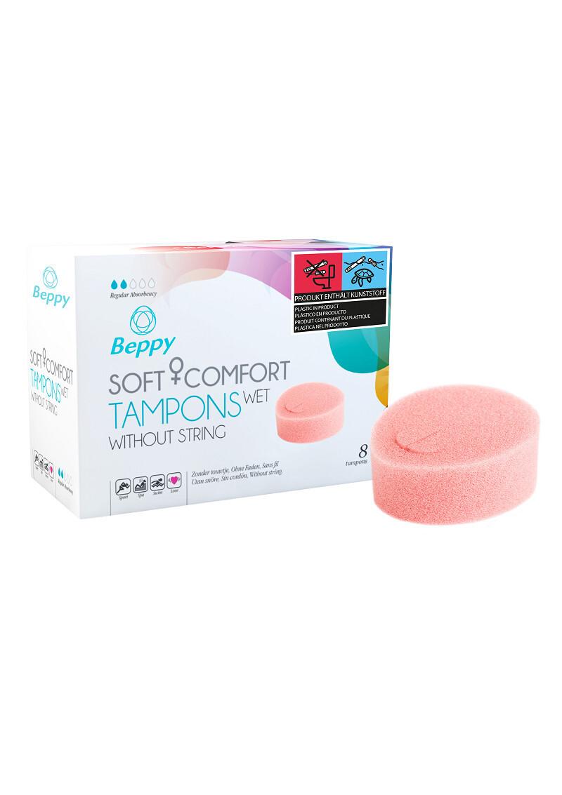Beppy Wet anatomický pěnový tampon 8 ks Beppy