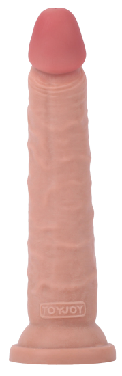 ToyJoy Get Real Deluxe Dual Density 17.5 cm Dong
