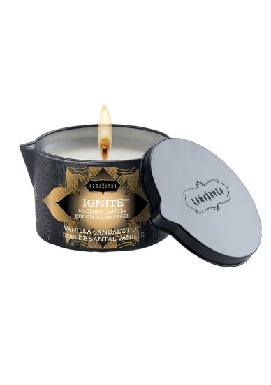 Kama Sutra Ignite Massage Candle 170gr Vanilla