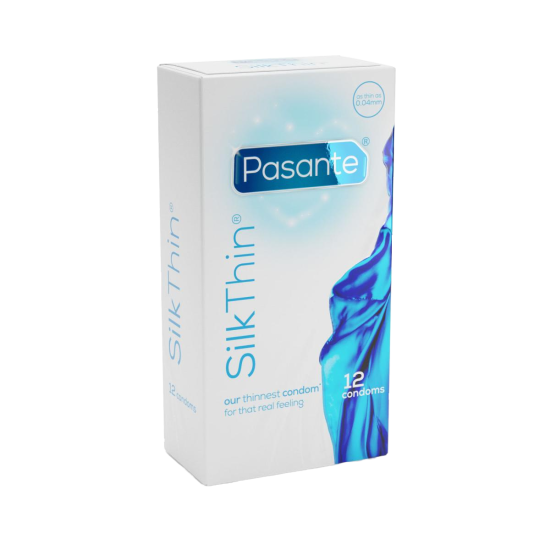 Pasante Silk Thin Condoms 12pcs