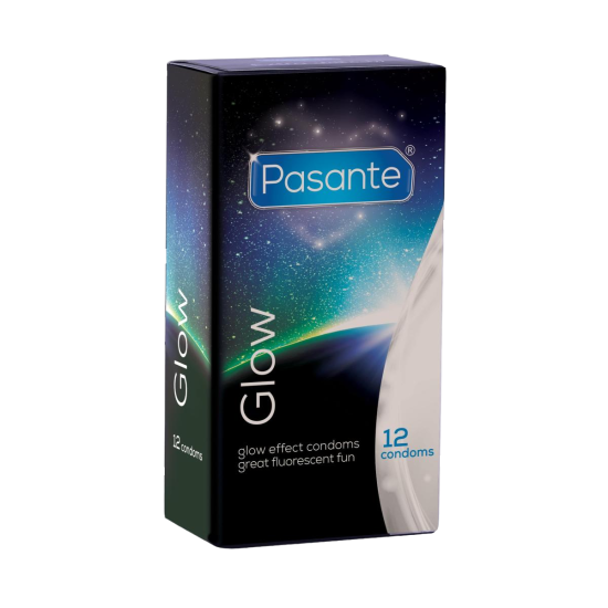 Pasante Glow Condoms 12pcs